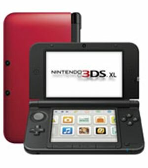 Con 3ds xl negro / rojo - 045496500849