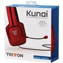 Ps4 headset triton kunai rojo - 728658033965.