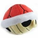 Toy concha roja mario kart peluche 10 cm - CONCHAROJAMARIOK