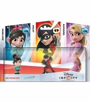 Muñ disney infinity pack personajes: chicas (vanellope, violeta, rapunzel) - 8717418381226