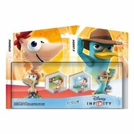 Muñ disney infinity toy box set: phineas (incluye figuras phineas y agente)