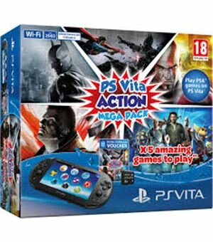 Con psv slim megapack action 5 juegos + 8gb - 711719465614B