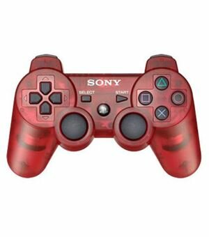 Ps3 dual shock 3 rojo transparente - 711719990857