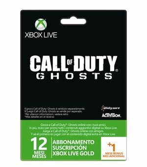 360 live 12 meses cod ghosts+1 mes - 885370710236