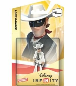 Muñ disney infinity figura crystal: lone ranger (llanero solitario) - 8717418401023