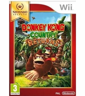 Wii donkey kong country returns selects - no-disponible