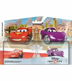 Muñ disney infinity playset pack: cars (landmark + rayo mcqueen + hollie) - 8717418380922