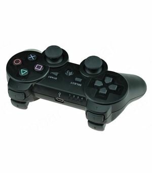 Ps3 mando double shock negro - MANDODOUBLESHOC