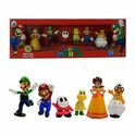 Toy pack mini figuras super mario 6 modelos serie - 5016743102296