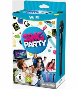 Wiiu sing party incluye micrófono - no-disponible