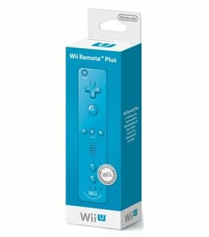 Wiiu remote plus azul - 045496321024