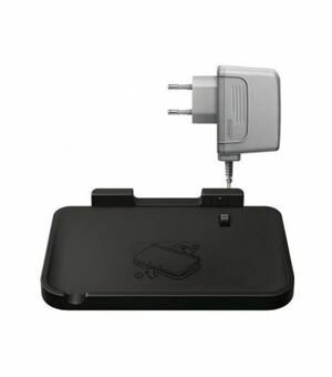 3dsxl base para consola +cargador de bateria - 045496510091