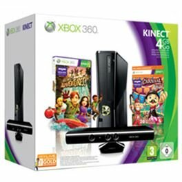 Con 360 4gb + kinect + carnival