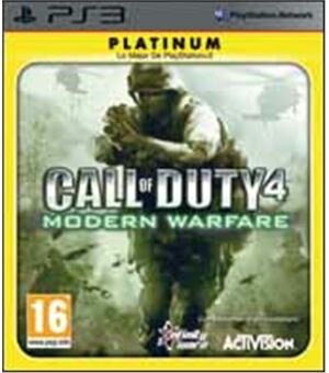 Ps3 call of duty modern warfare platinum - 5030917056307