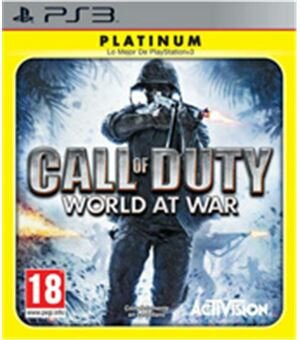 Ps3 call of duty world at war platinum - no-disponible