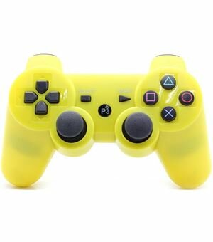 Ps3 mando double shock amarillo - MANDODOBLEAMARILLO