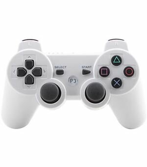 Ps3 mando double shock blanco - MANDODOBLEBLANCO