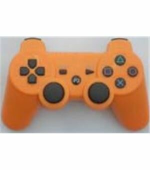 Ps3 mando double shock naranja - MANDODOBLENARANJA