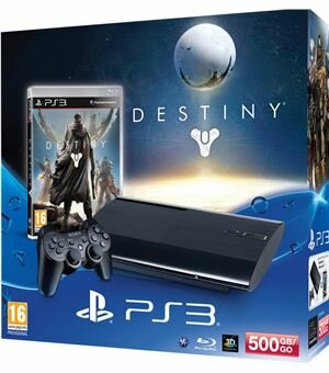 Con ps3 500 gb + destiny - 711719829119