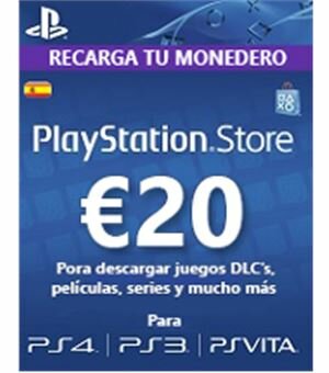 Psn network card 20eur ps4/ps3/psv - 711719236993.