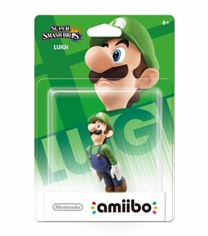 Toy amiibo smash luigi - 045496352509