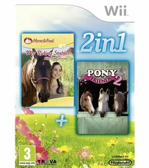 Wii granja de caballos+pony friends 2 - 4017244988229