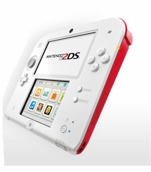 Con 2ds blanco/rojo + new super mario bross - 045496501471