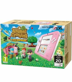 Con 2ds hw rosa + animal crossing new leaf (preinstalado) - 045496502485B