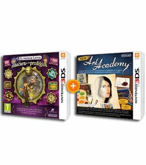 Pack 3ds el profesor layton y la mascara + new art academy checkalia - CHEKALIA