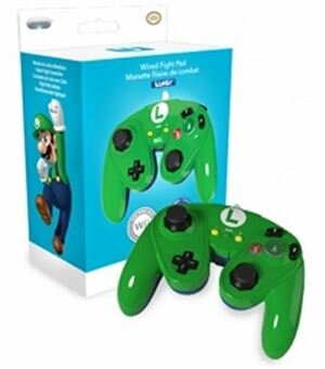 Wiiu gamecube controller luigi compatible con super smash bros. - 708056051860