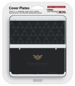 New 3ds cubierta 24 - zelda trifuerza - 045496510459