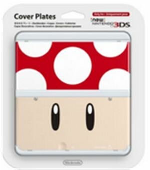 New 3ds cubierta 07 - toad roja - 045496510251