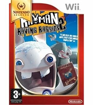 Wii rayman raving rabbids 2 nintendo selects - 3307215593431