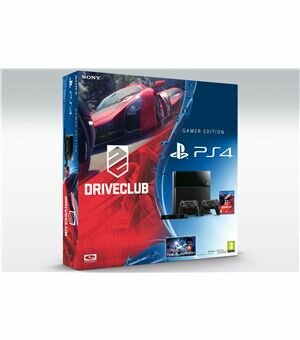 Con ps4 500gb + drive club + dual shock 4 extra - 711719840930