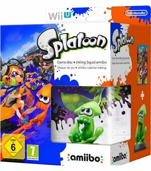 Wiiu splatoon + amiibo calamar - 045496334543