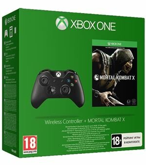 Xbo mando wireless + mortal kombat x - 885370909975