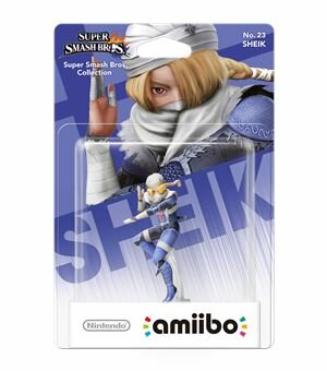 Toy amiibo smash sheik - 045496352585