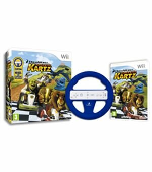 Wii dreamworks racing con volante - 5030917100048