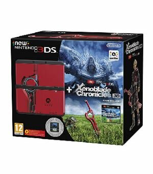 Con new 3ds negro + xenoblade + cubierta xenoblade - 045496503482