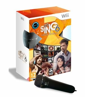 Wii lets sing 6: version española 2 micros - 4020628514020