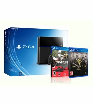 Con ps4 500gb + drive club + the order - 711719814344