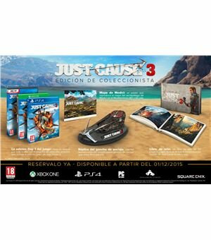 Pc just cause 3 collectors edition - 5021290070226