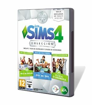 Pc los sims 4 collection (dia spa, patio ensueño, fiesta glamurosa) - 5035226118197