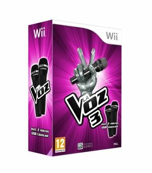 Wii la voz vol 3 bundle - WIILAVOZ3CON