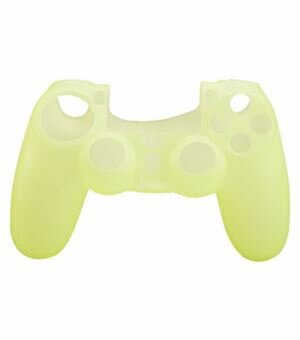 Ps4 funda silicona amarillo fosforito - ACO PS4 F AMAR FOS