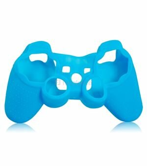 Ps4 funda silicona azul claro - ACO PS4 F AZUL CLA