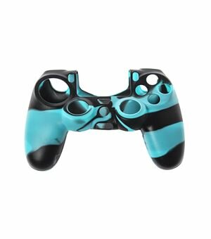 Ps4 funda silicona azul y negro - ACO PS4 F AZNEGRO