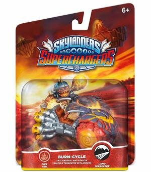 Toy vehicle burn-cycle skylanders superchargers - 5030917172472