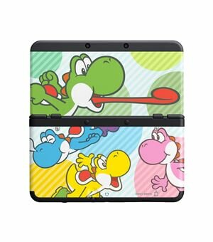 New 3ds cubierta 28 - yoshi multicolor - 045496510527