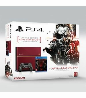 Con ps4 500gb + metal gear v phantom pain edicion limitada - 711719805946